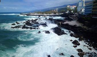 Apartamento Studio In Puerto De La Cruz, With Wonderful Sea View, Furnished Balcony And Wifi - 10 M From The Beach