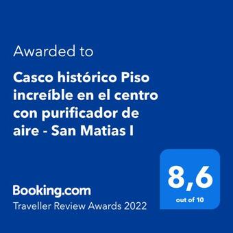 Apartamento Casco Histórico Piso Increíble En El Centro Con Purificador De Aire - San Matias I