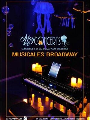 Mayko Concerts Under Sea, Musicales Broadway a la luz de las velas